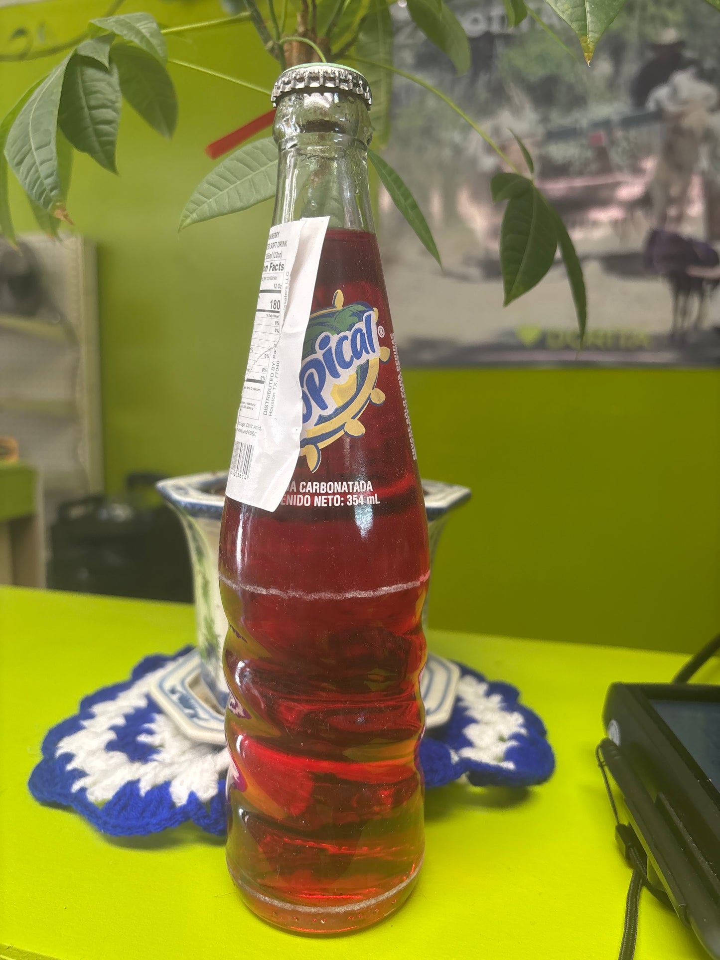 Soda tropical fresa