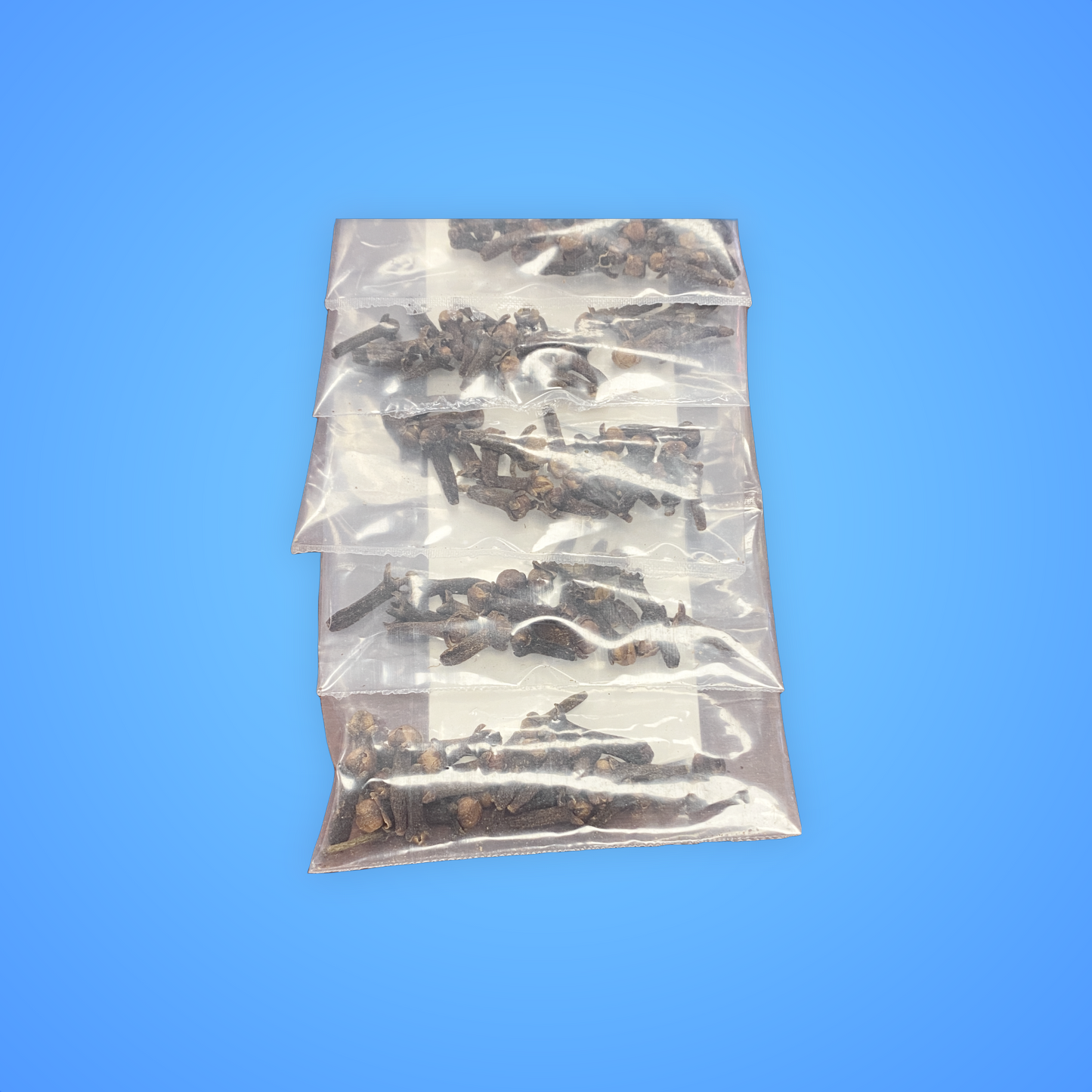 Tira de clavos de comida