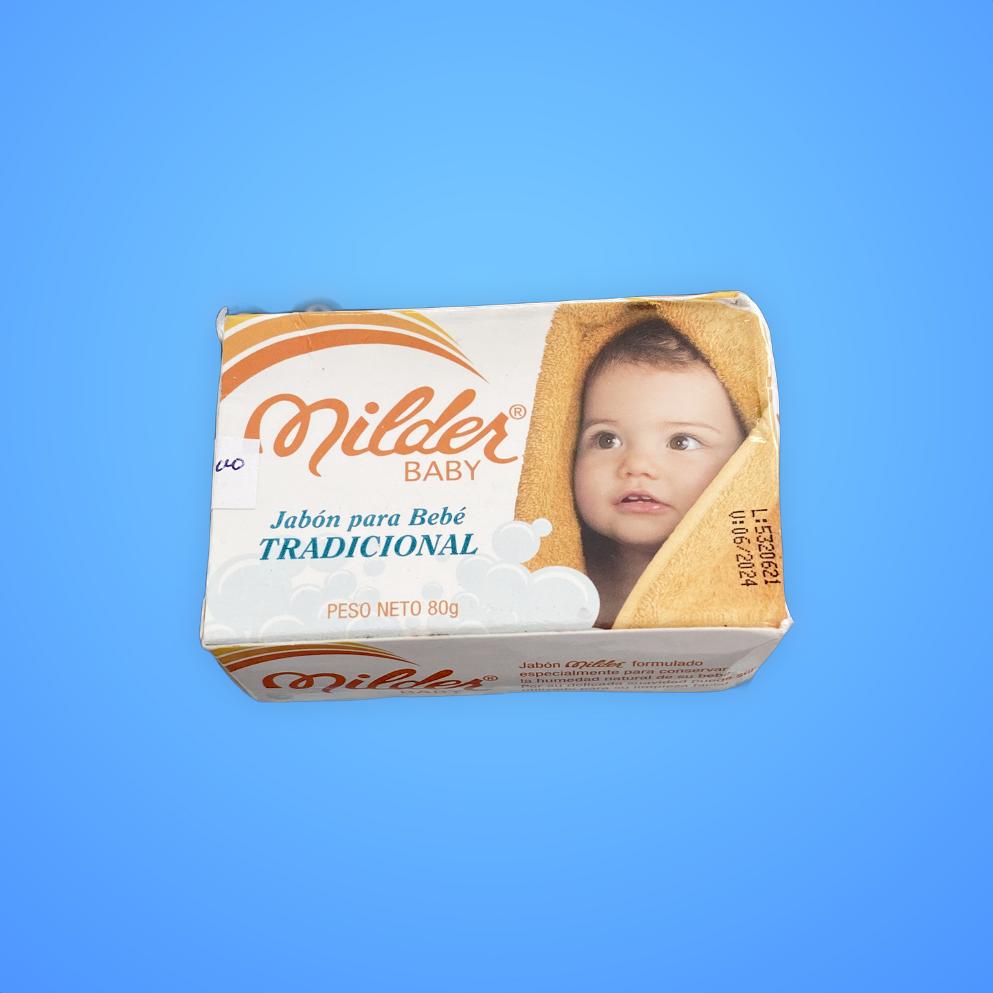 Milder jabón para bebé