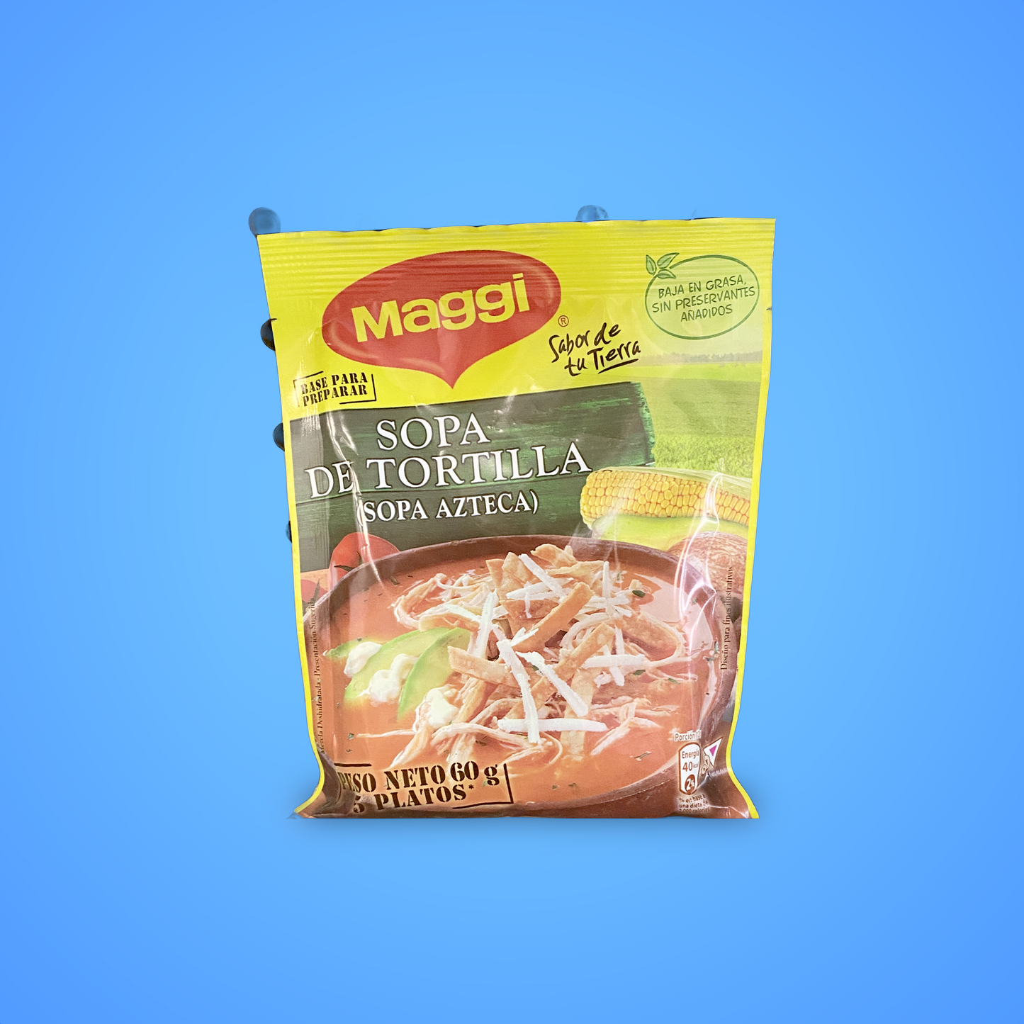 Sopa de tortillas maggi