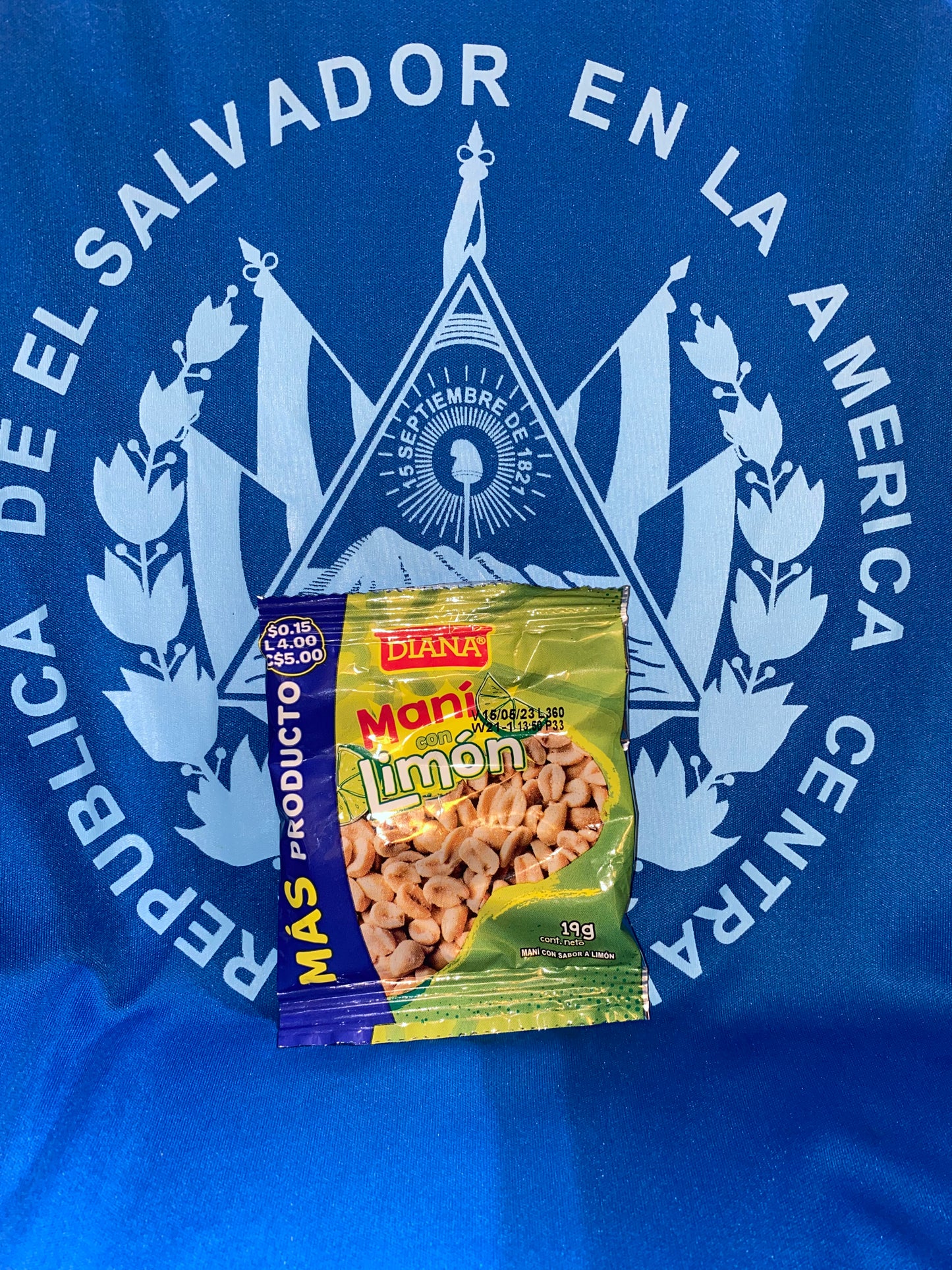Maní limon tira de 12