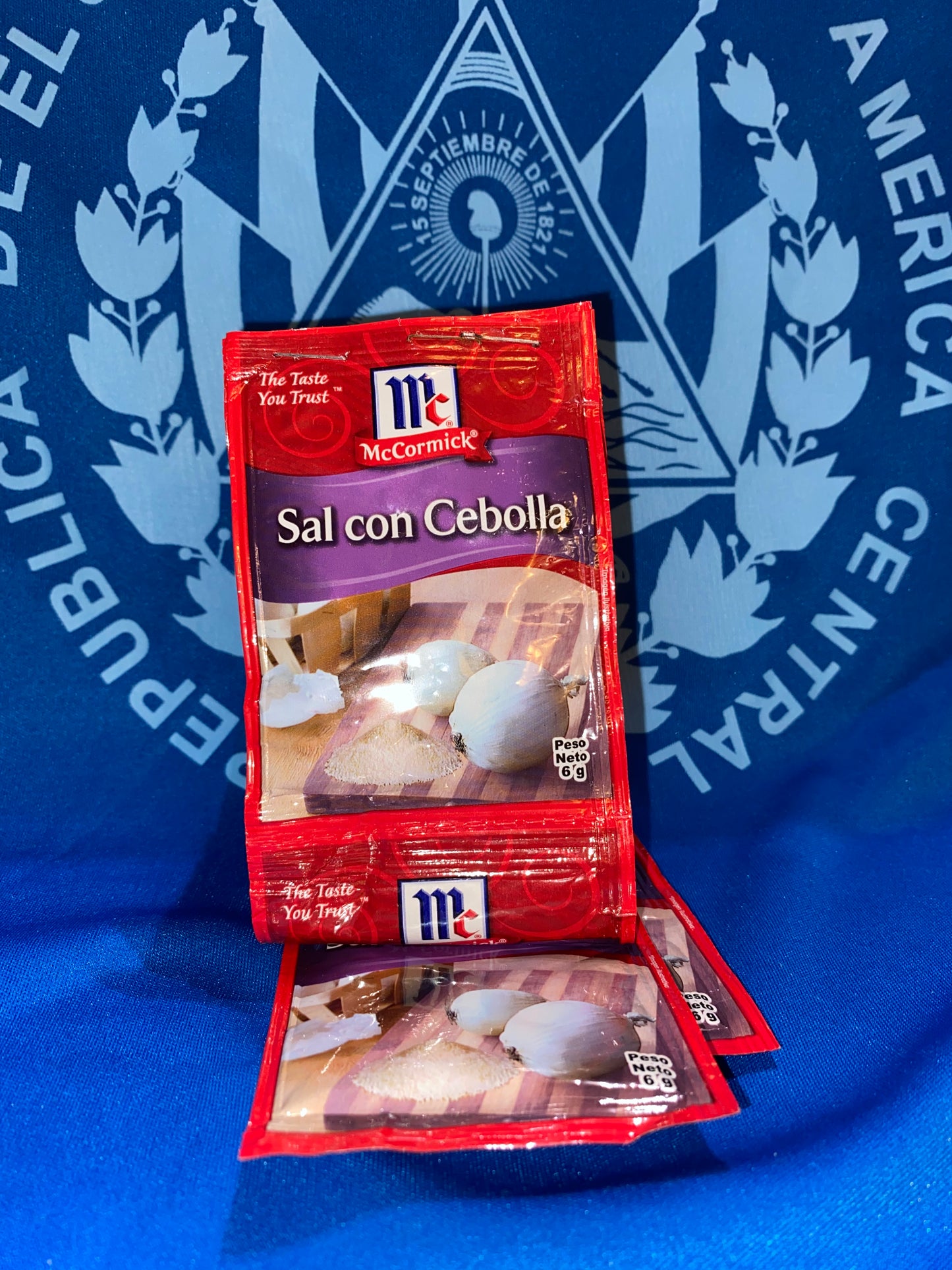 Tira sal de cebolla