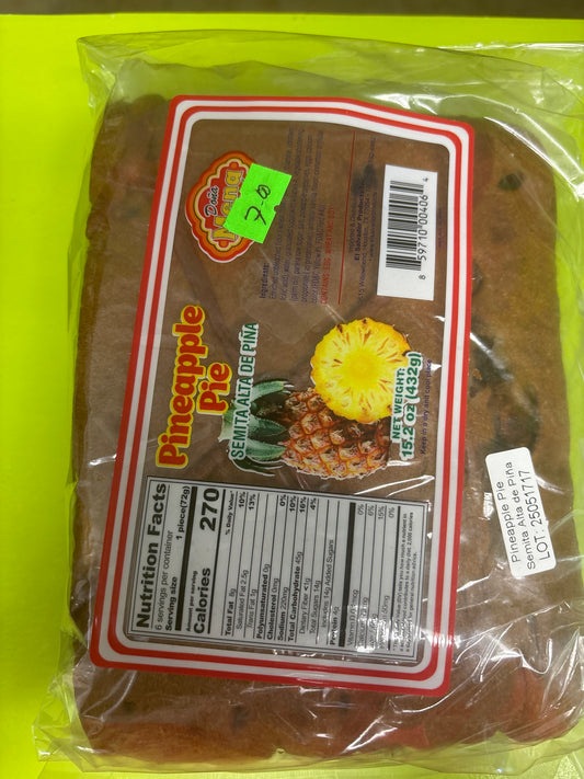 Semita alta de piña