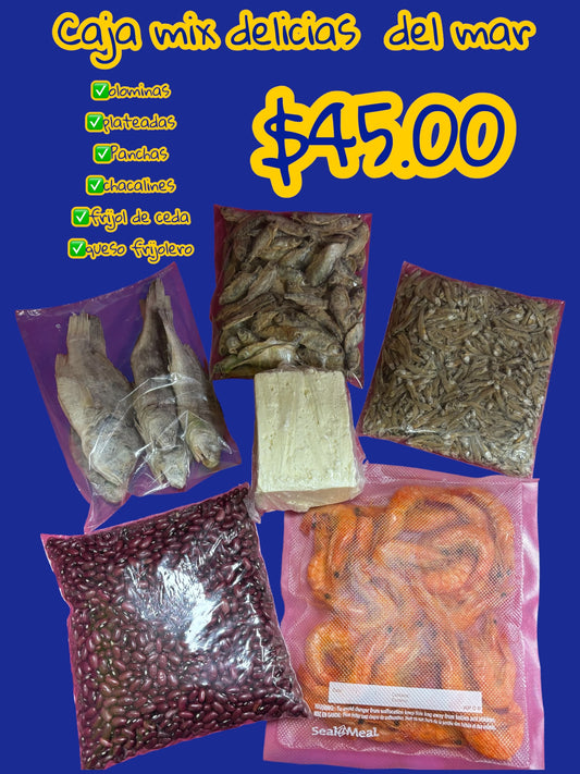 Caja mix delicias del Mar