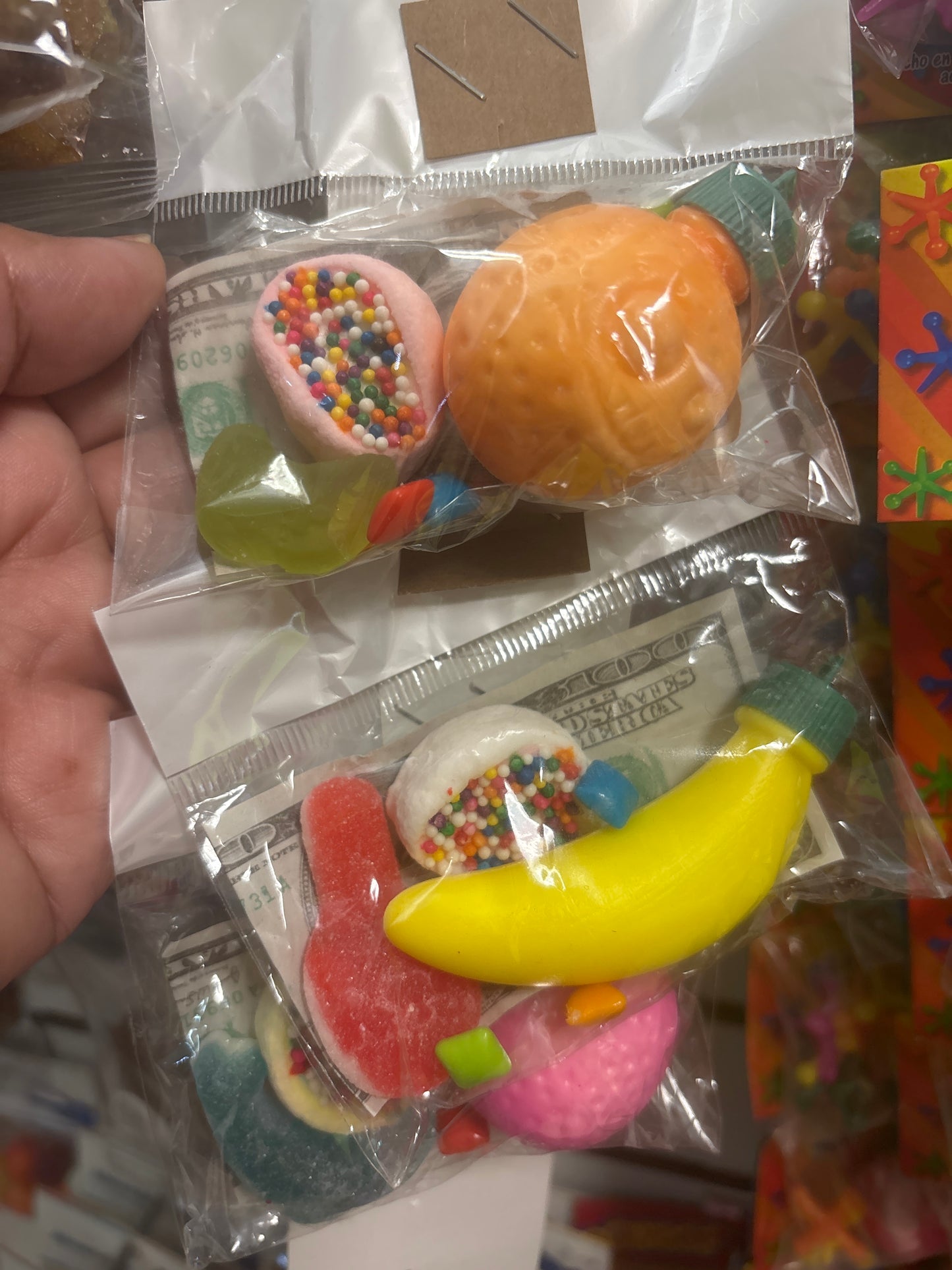 Jugutitos con dulces