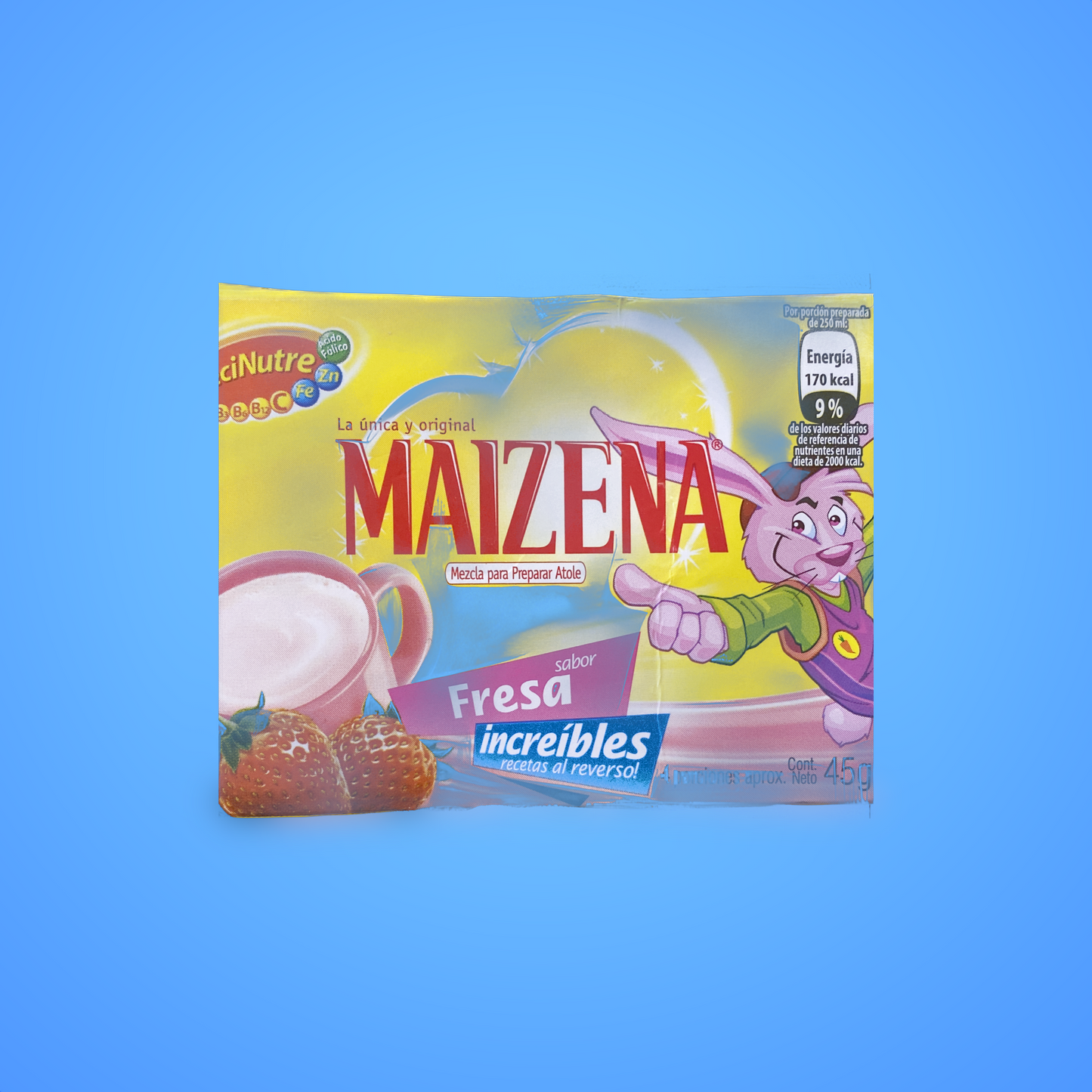 Maizena de fresa