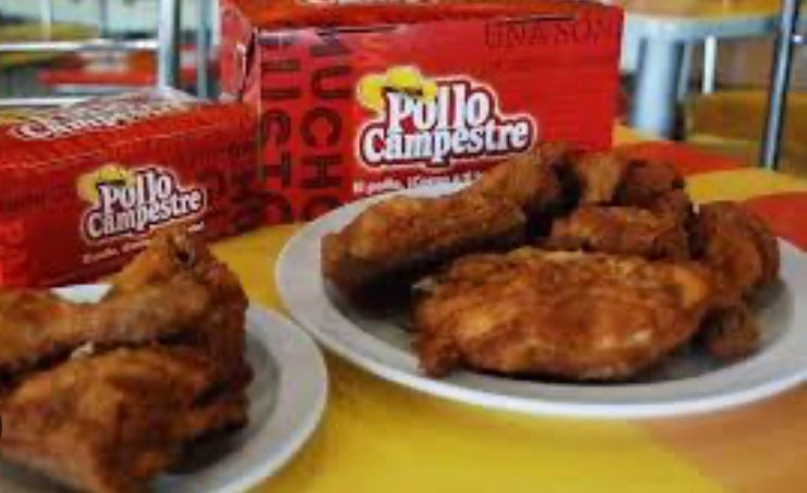 Pollo campestre caja de 5 piesas